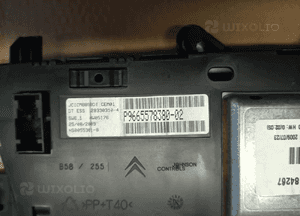 Citroen C4 Picasso I zegar licznik wyswietlacz 9664624380 8