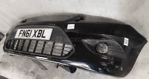 Zderzak przód przedni ford focus MK.2 2 ii lift fl czarny F3 halogeny do malowania ! 3