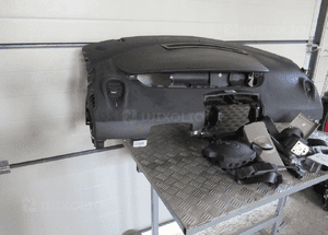 Deska konsola kokpit air bag renault scenic ii 2 2003- 3