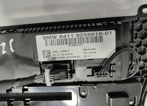 Panel klimatyzacji radia bmw X3 F25 6411 9259616-01 9259616 2010-14 europa 9