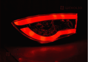 Lampy diodowe do seat ibiza 6J wersje 3 drzwiowe od 2008 do 2012 led smoke 3