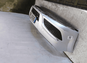 Zderzak przód przedni do opel astra h 3 iii lift fl halogeny Z157 srebrny 3