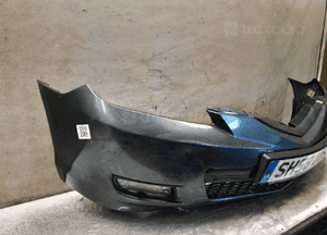 Zderzak przód przedni do mazda 3 lift fl ts 28B szary halogeny 2