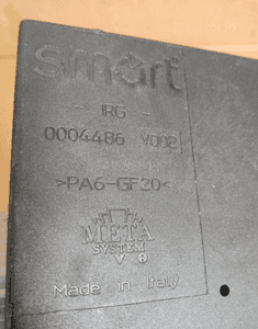 Moduł komputer sterownik alarmu Smart Fortwo 0004486V002 3