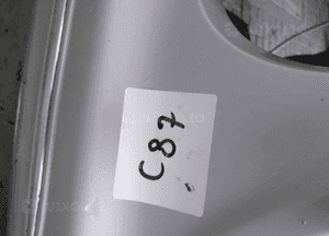 Zderzak przód przedni do mercedes clk W209 lift fl halogeny  spryskiwacze xenony C744 srebrny 5