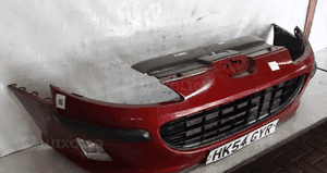 Zderzak przód przedni do peugeot 407 halogeny ekqd 2