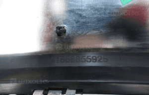 Mercedes ml W166 2011- spoiler dokładka zderzaka przód A1668805540 16
