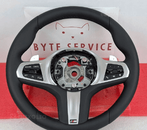 BMW 5 G30 G31 KIEROWNICA MULTIFUNKCYJNA Skóra M-Pakiet 8746162 3373G05 1