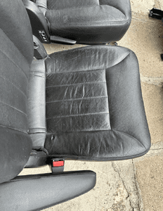 MERCEDES R 251  fotel fotele tylne czarna skóra idealne  podłokietnik 3