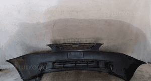 $ ZDERZAK PRZÓD PRZEDNI DO KIA CARENS II 2 HALOGENY GRILL CZARNY Z1 5