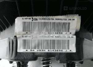 Air bag poduszka powietrzna kierowcy peugeot partner berlingo ii 96809217ZD 4
