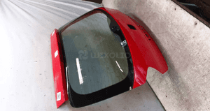 Klapa bagażnika tył tylna seat ibiza 4 iv 6J LS3H czerwony 3