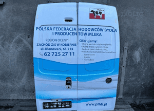 Drzwi tyl lewe fiat talento wysokie trafic iii 3 6