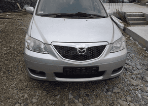 Mazda MPV 04-06 Maska lampa zderzak pas atrapa 22V 1
