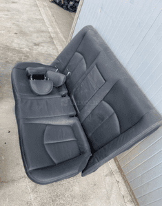 mercedes e 211 lift fotel kanapa skóra avantgarde lift  biała nić 6
