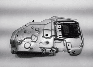 Zamek drzwi lewy tył tylny volkswagen transporter T5 7H0827201BA 2003-2009 3