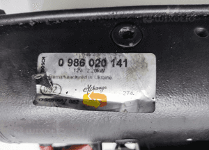 Rozrusznik renault trafic ii opel vivaro a 2.5 dci 0986020141 01-06 4