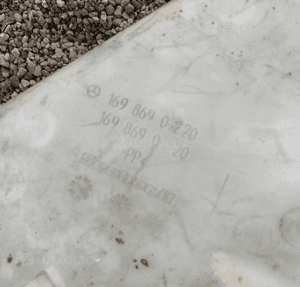 MERCEDES B 245 A169  zbiorniczek płynu spryskiwaczy pompka 3