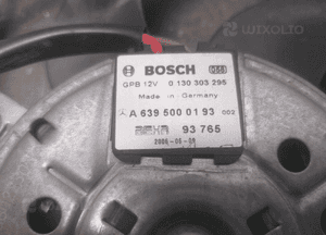 WENTYLATOR CHŁODNICY MERCEDES VITO W639 A6395000193 3