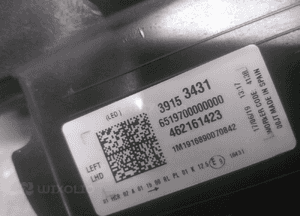 LAMPA PRZÓD LEWA OPEL CROSSLAND X FULL LED 39153431 5