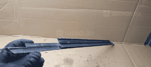 Listwa zgarniająca drzwi chrom lewy tył tylna lewa Audi A4 B8 8K0853764E 5