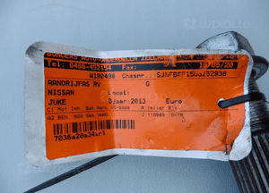 Półoś prawa Nissan Juke 1,6i 2013r 5
