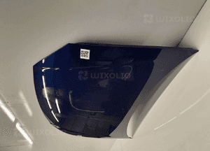 Maska pokrywa silnika vw volkswagen polo 9N3 lift fl LD5Q granat granatowa 3