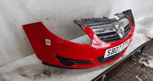 Zderzak przód przedni do corsa d Y547 czerwony 4