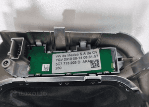 Gałka zmiany biegów mieszek dsg volkswagen jetta vi 5C 5C7713203D 2010-2018 6