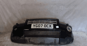 Zderzak przód przedni do land rover freelander czarny pdc czujniki spryskiwacze lamp xenon halogeny 1