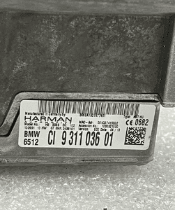 Radio nawigacja bmw 5 F10 F11 9311036 org fv 3