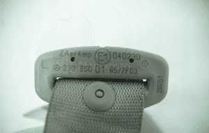 Pas pirotechniczny lewy A2308600185 7F03 mercedes sl R230 02 5