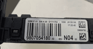 PEUGEOT 308 II T9 moduł sterownik BSI skrzynka bezpieczników 2014-2021 9807054180 2