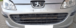 Peugeot 407 zderzak przod  przedni halogen EZRC 1