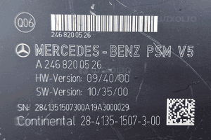 Mercedes-Benz A W176 Sterownik fotela A2468200526 8