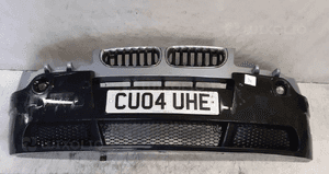Zderzak przód przedni bmw X3 E83 spryski xenon czujniki pdc halogeny titansilver srebrny 1
