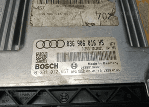 Komputer sterownik silnika Audi A6 C6 2.0 TDI 03G906016HS 0281012557 7