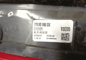 Lampa prawa tylna prawy tył volvo V60 led 2010- 4