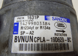 JAGUAR LAND ROVER RANGE ROVER KOMPRESOR SPRĘŻARKA KLIMATYZACJI 7