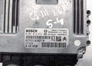 KOMPUTER STEROWNIK SILNIKA CITROEN C5 III X7 1.6 HDI 9664843780 0281013872 4