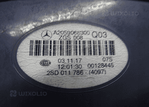 Mercedes c-klasa W205 coupe lampa tylna lewa A2059066300 6
