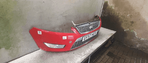 Zderzak przód przedni ford mondeo MK.4 4 iv halogeny C6 czerwony 4