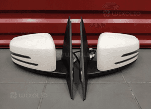 Mercedes c-klasa W204 lift lusterko lewe 7 pin kolor 149 oryginał b.ładne 2