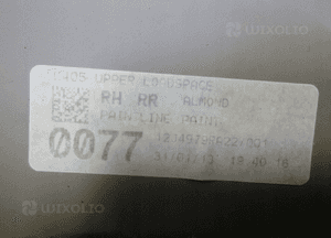 Range rover vogue L405 osłona słupka bagażnika oryginał 8