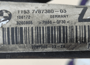 BMW E60 E61 2.0 D przewód wodny wody rurka magistrala 7787380 3