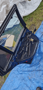 Bmw E39 kombi drzwi lewe tylne Topasblau 3