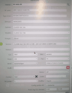 Reduktor skrzyni biegów mercedes gle i W166 166 3.0 cdi A2512802900 2015-19 10