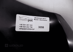 Mercedes E W212 Maska / Pokrywa Silnika - 3058 5