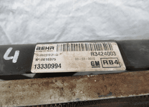 KOMPLET CHŁODNIC OPEL MERIVA B 1.4 5