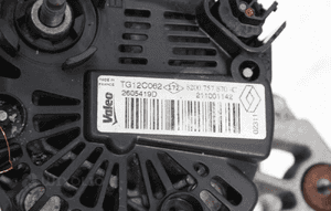 Alternator Valeo TG12C062 120A RENAULT MEGANE III 1.9 DCI 2.0 TCE 8200757870C 2